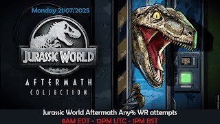 Famous Jurassic World Aftermath Any% WR Attempts Profile