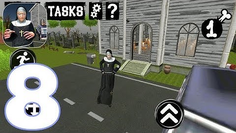 Nun Neighbor Escape From Evil - Levels 8 Gameplay Walkthrough PART 8 (iOS, Android)