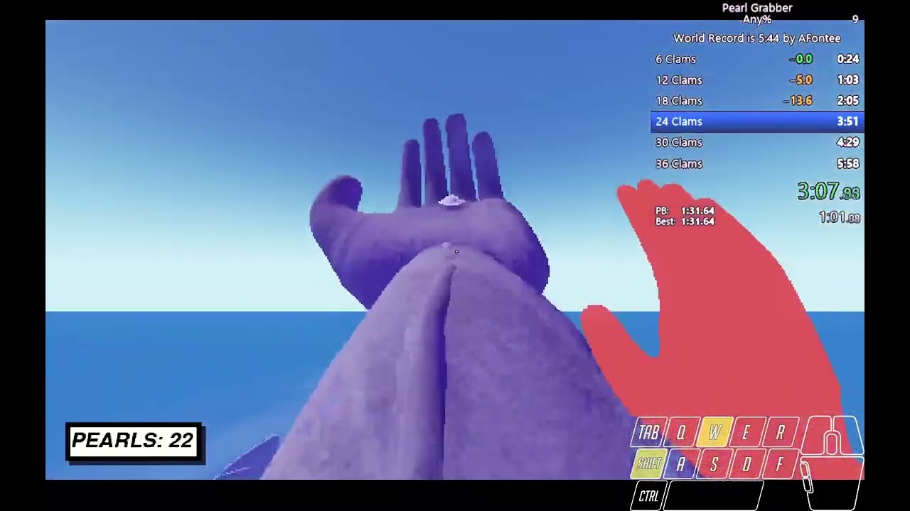 Anotha game, anotha record! Gioia- Pearl Grabber Any% in 