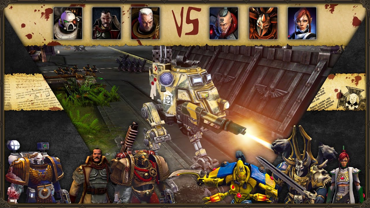 WH40k: Dawn of War 2 - 3v3 | Overtly + hbk_lorente + Bulbus [vs ...