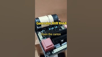 Diesel Generator Parts AVR R448 Automatic Voltage Regulator.