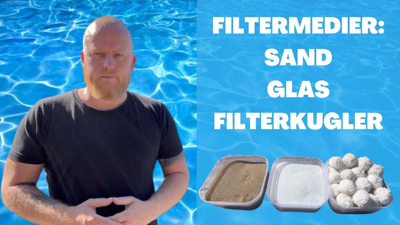 Filtermedier   - sand, glas og Filterkugler