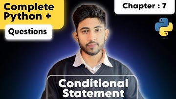 Python if , elif , else Conditional Statements | day 7 | python full course 