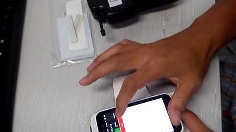 VANH VH-73B UHF RFID handheld Reader Android demo Video