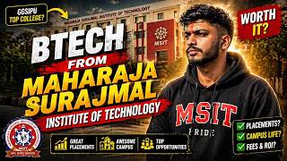 MSIT Delhi BTech Full Reality: Fees, Placements &amp; Campus Truth 😳