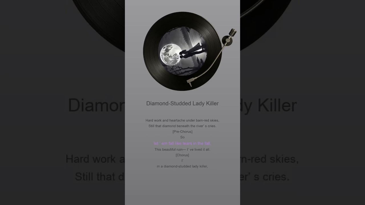 Diamond Studded Lady Killer