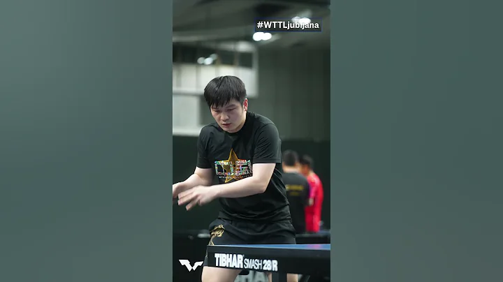 Fan Zhendong's all fun, but he's about to get down to business in his first match at #WTTLjubljana 🧳 - DayDayNews