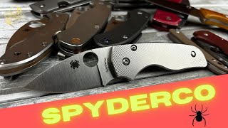 My ENTIRE Spyderco Collection!!