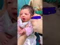 Cute baby getting ear piercing shorts cute viral