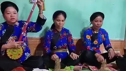 Then Lạng Sơn : Then Hằng hát then làm lễ phát cáy páo lẩu cháu thớ ( con thớ then Hiền ) 13/4/2023