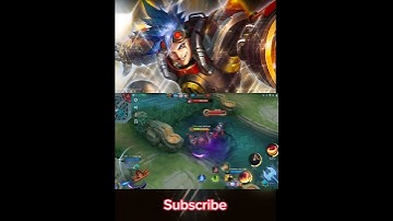 X- Borg VS Yu Zhong Best Fight gameplay MLBB #mobilelegend #xborgtopglobal #mlbbshorts