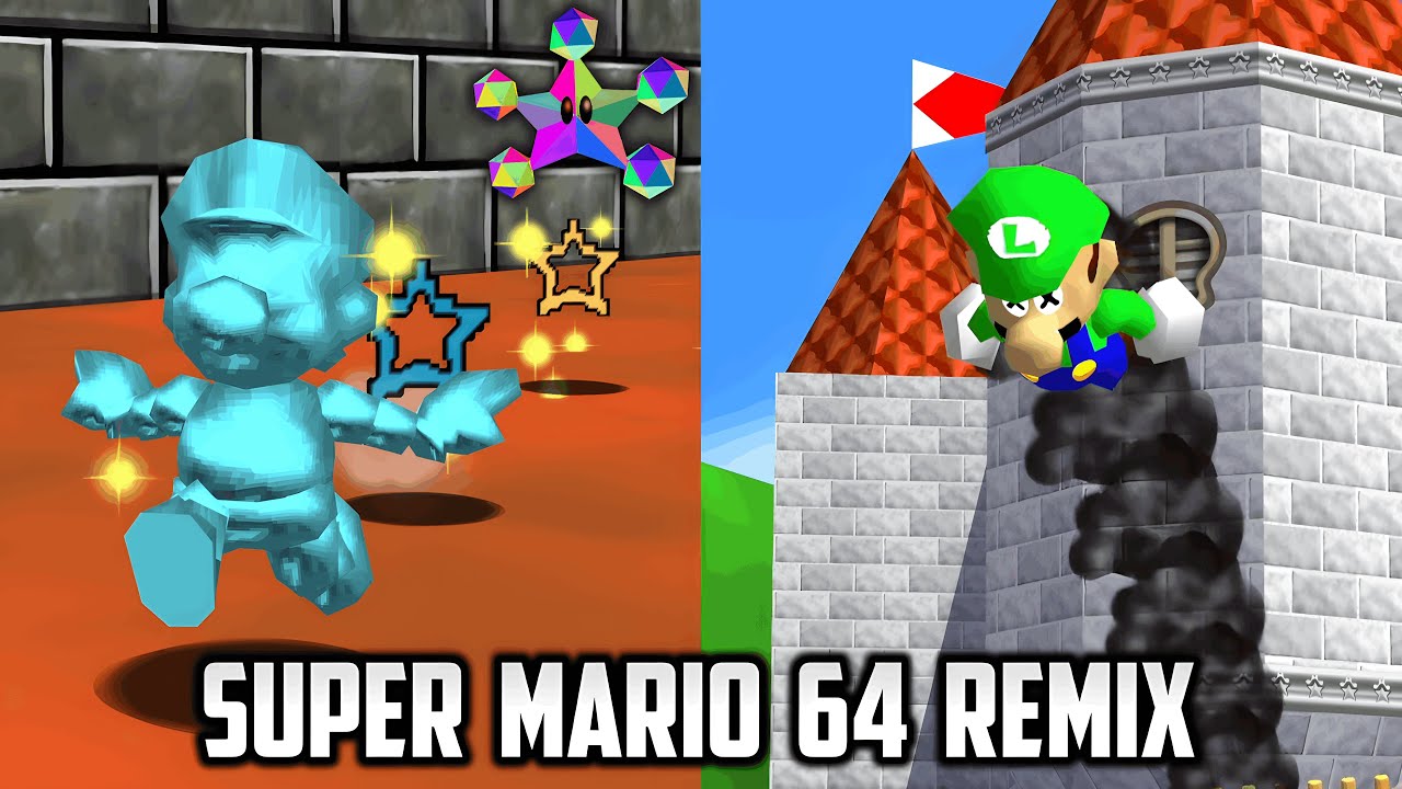 ⭐ Super Mario 64 PC Port - Super Mario 64 Remix v2