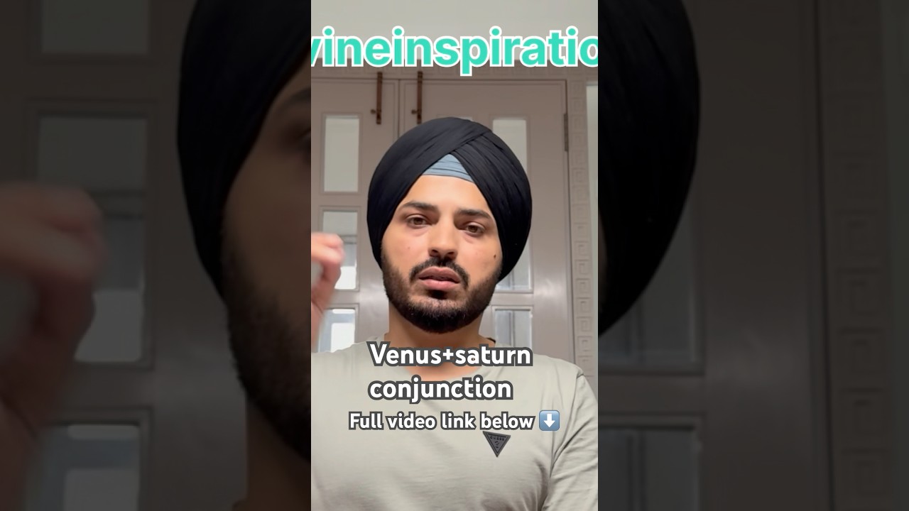 Venus & saturn conjunction 