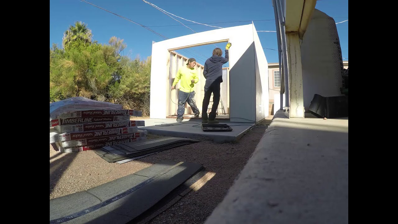 Shed Building Timelapse