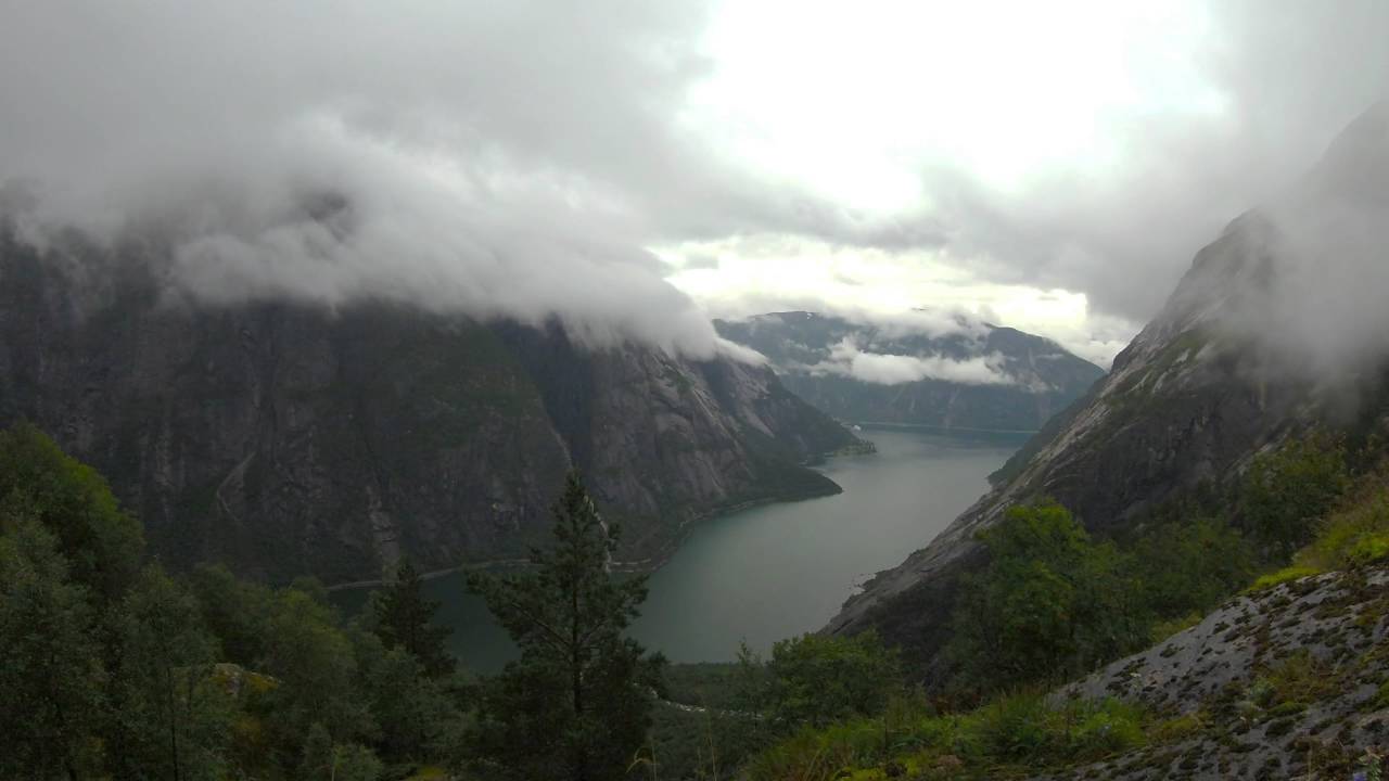 Fjord time lapse from Kjeåsen, Norway (4K) - YouTube