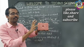FORCE - 4 | 8th (PS) EM | field forces - what is force? what changes produced by force? | useful for