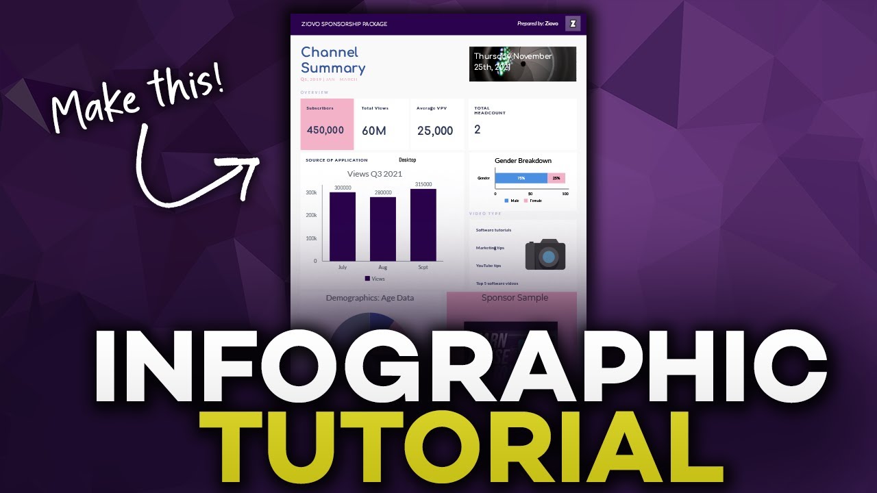 How to Make an Infographic for FREE 2021! - YouTube