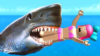 Roblox: SURVIVE THE SHARK ATTACK!!!