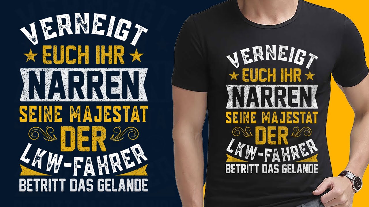 40.German TShirt Design TShirt Design Tutorial In Illustrator
