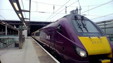 An EMR Class 222 Departing St Pancras With A 4 Tone