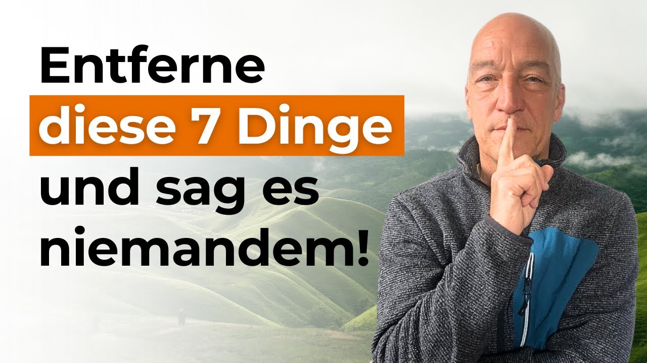 7 Dinge, die du heimlich aus deinem Leben entfernen musst, um glücklich zu werden!