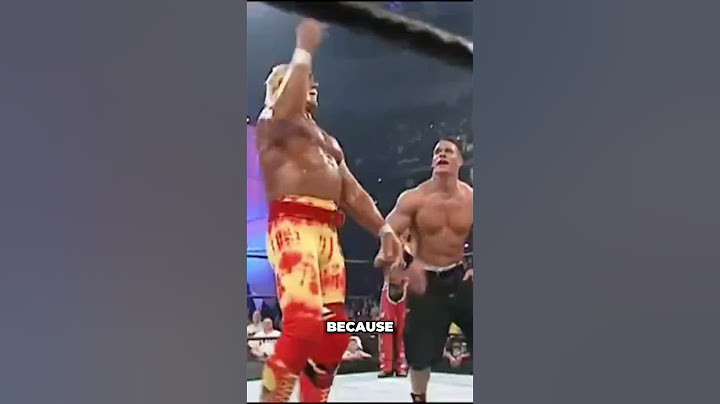 John Cena and Hulk Hogan face off in a classic muscle pose-down!