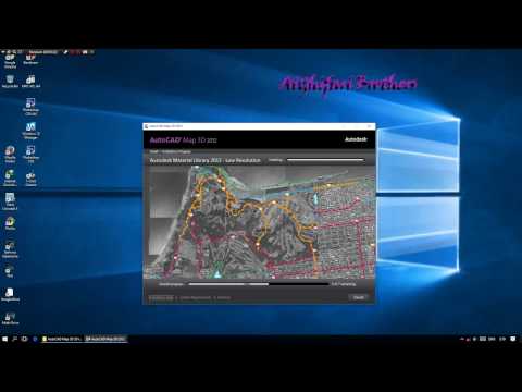 Cara Instal AUTOCADMAP 3D 2012
