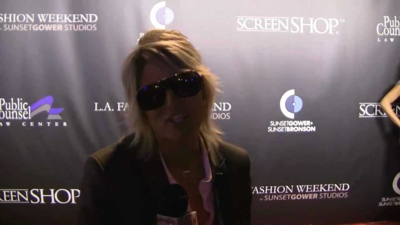Mikey Koffman promo for Diversity News TV at L.A. Fashion Weekend Sunset Gower Studios