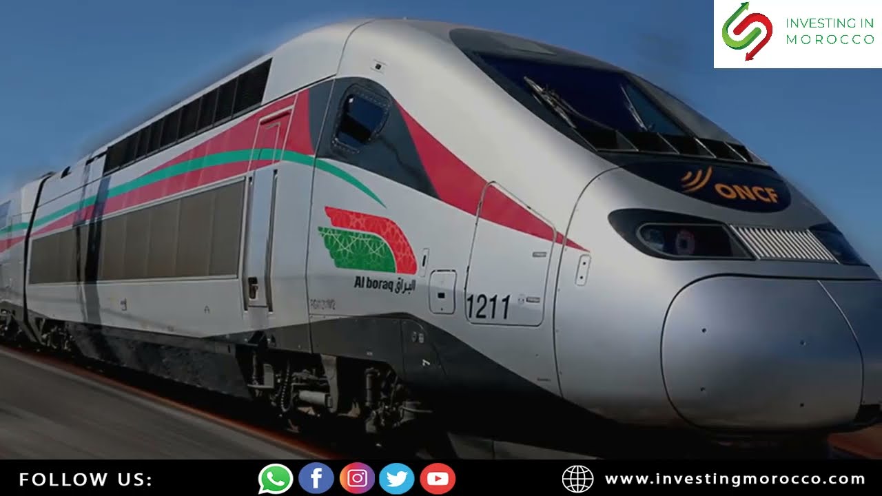 Investing in Morocco, Infrastructure in Morocco, Al Borag Train, The Fastest Train in Africa EVER 🚅!
