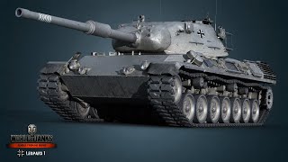 Leopard 1  - Отличный снайпер на боновой оборудке.