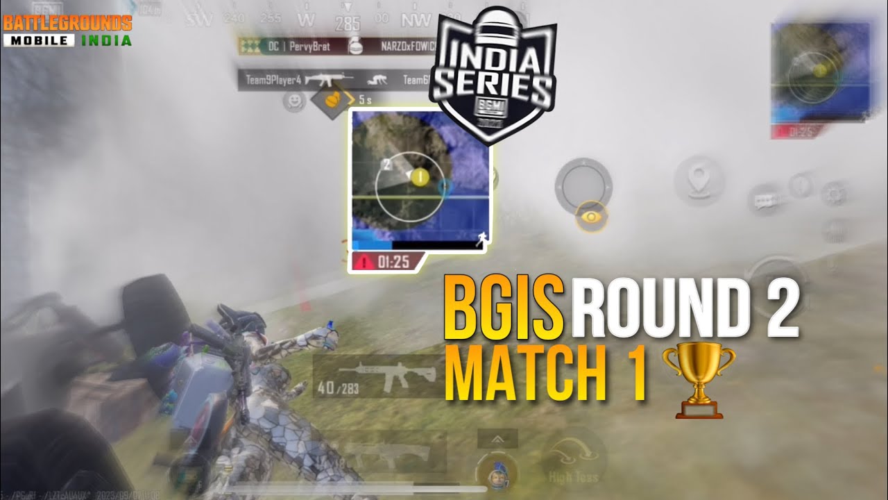 BGIS 2023 : Round 2 Match 1 | SOLO SURVIVAL FOR PLACEMENT POINTS 🙂🏆 ...