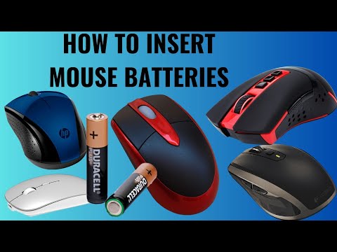 Video: Hur öppnar jag Logitech-musen för att byta batteri?