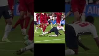 DENMARK ROBBED BY STERLING DIVE !!