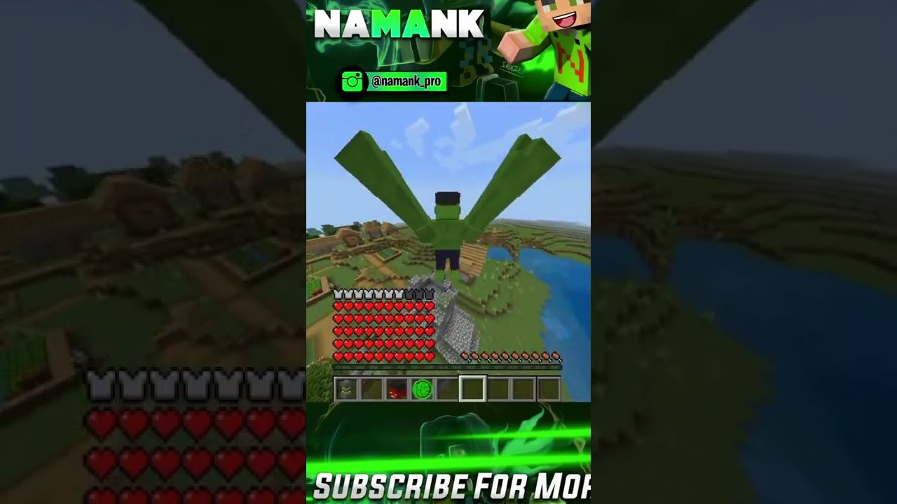 Minecraft But I Transform In Hulk 🟢 | ✅ Download 🤯😱 