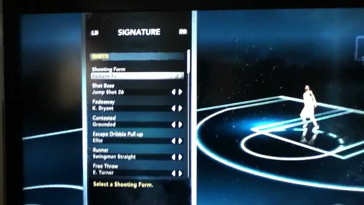 how to create nba players jump shots without purchasing them my nba 2k13 best shooting form
