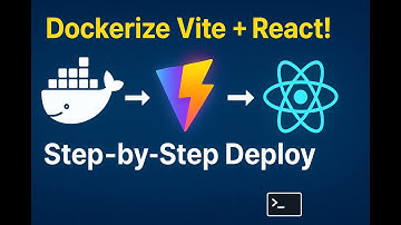 How To Dockerize & Deploy VITE REACT App | Step-by-Step Guide