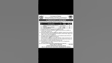National Information Technology Board NITB Jobs September 2022