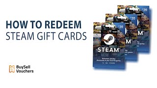 How to Redeem Steam Gift Cards | Steam Top-Up Guide 2024