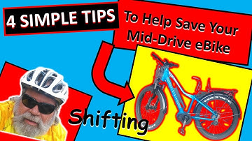 4 EENVOUDIGE tips voor het schakelen met je e-bike met middenmotor. Laat je e-bike met middenmoto...