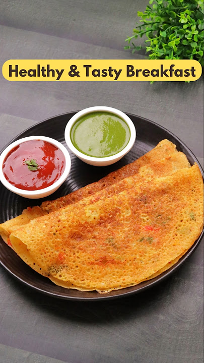 In 15 Mins  Make This Suji & Besan Breakfast #breakfast #chilla #food #yummy