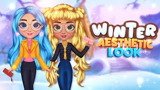 Winter Aesthetic Look - Princess Dress up Games screenshot 2