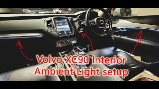 Volvo XC90 (SPA) Interior Ambient Light Part 2