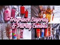 FRAGRANCE LAYERING COMBOS : PERFUMES , FRAGRANCE MISTS , AND LOTIONS
