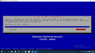 Cara menginstall linux debian di VirtualBox