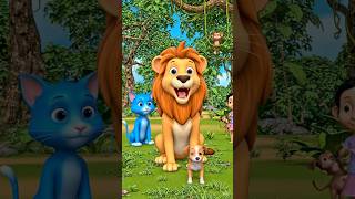 Sher Bandar Hathi Dance 🦁🐵🐘 | Hindi Kids Song