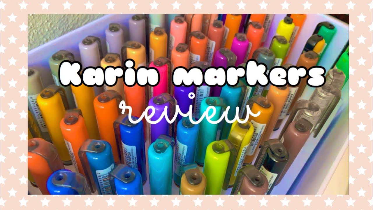 Probando los rotuladores KARIN BRUSHMARKER PRO ⎮ REVIEW 