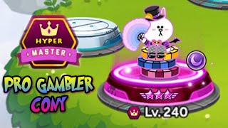 PRO GAMBLER CONY HYPER MASTER + REVIEW TOWER BRUNHILDE!! 🔥🔥 LINE RANGERS screenshot 5