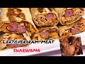 If you have leftover RAM MEAT try this recipe 😋 | RAM MEAT SHARWAMA RECIPE🔥