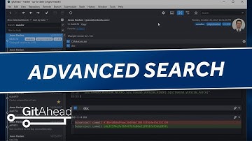 GitAhead | Advanced Search