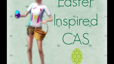 Create a Sim: Easter-Inspired Sim
